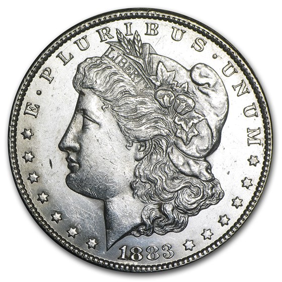 1883-CC Morgan Dollar AU 1883-CC Morgan Dollar AU